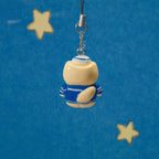Stranger Things Inspired Handmade Beaten Strong Steve Kitty Charm/Keychain