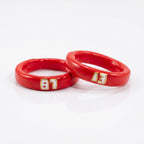 Personalised Lucky Number Ring Set