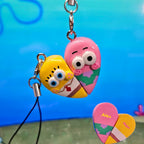 Personalised Magnetic Best Friend Keychain – Two Halves One Heart