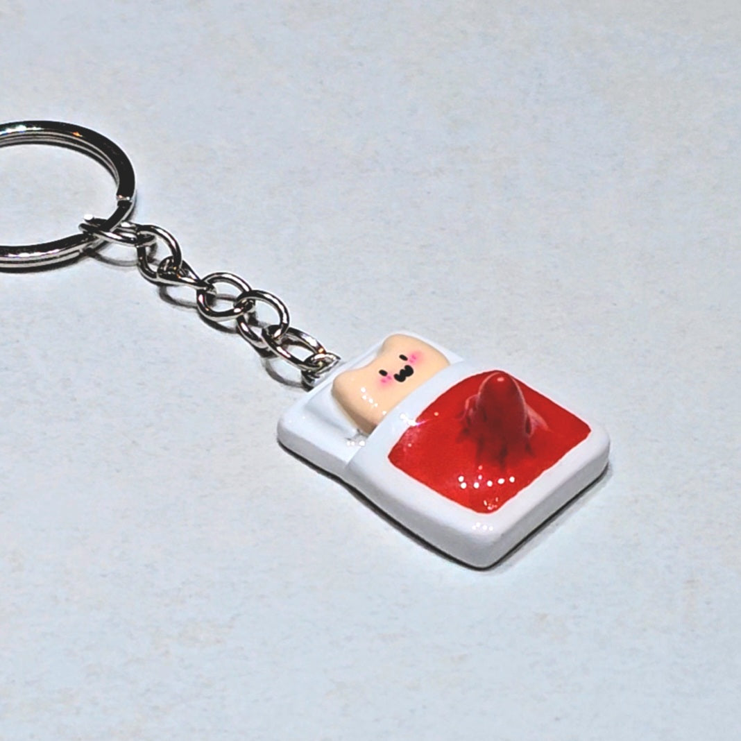 Personalised Funny Cat Keychain/Charm