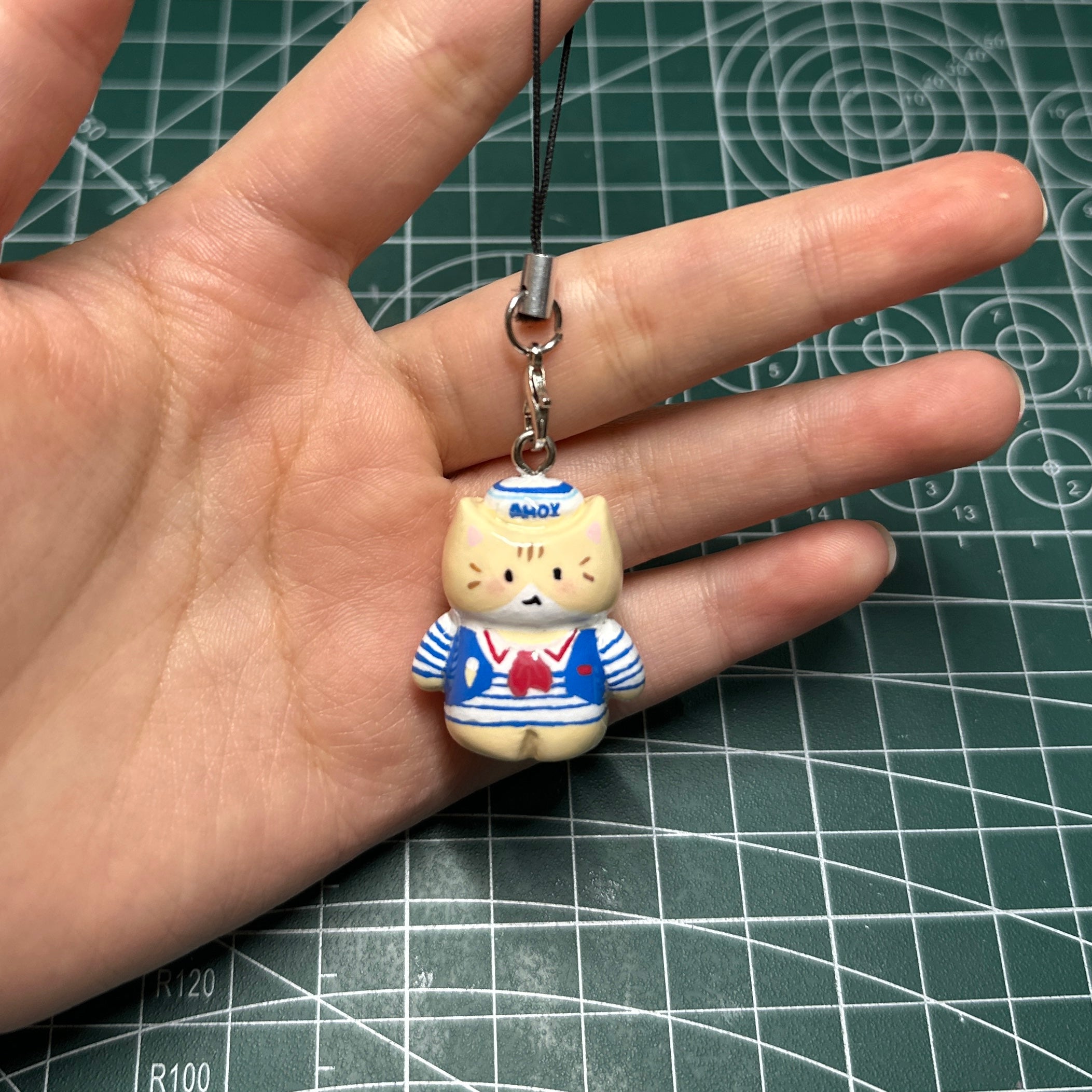 Stranger Things Inspired Handmade Robin Kitty Charm/Keychain