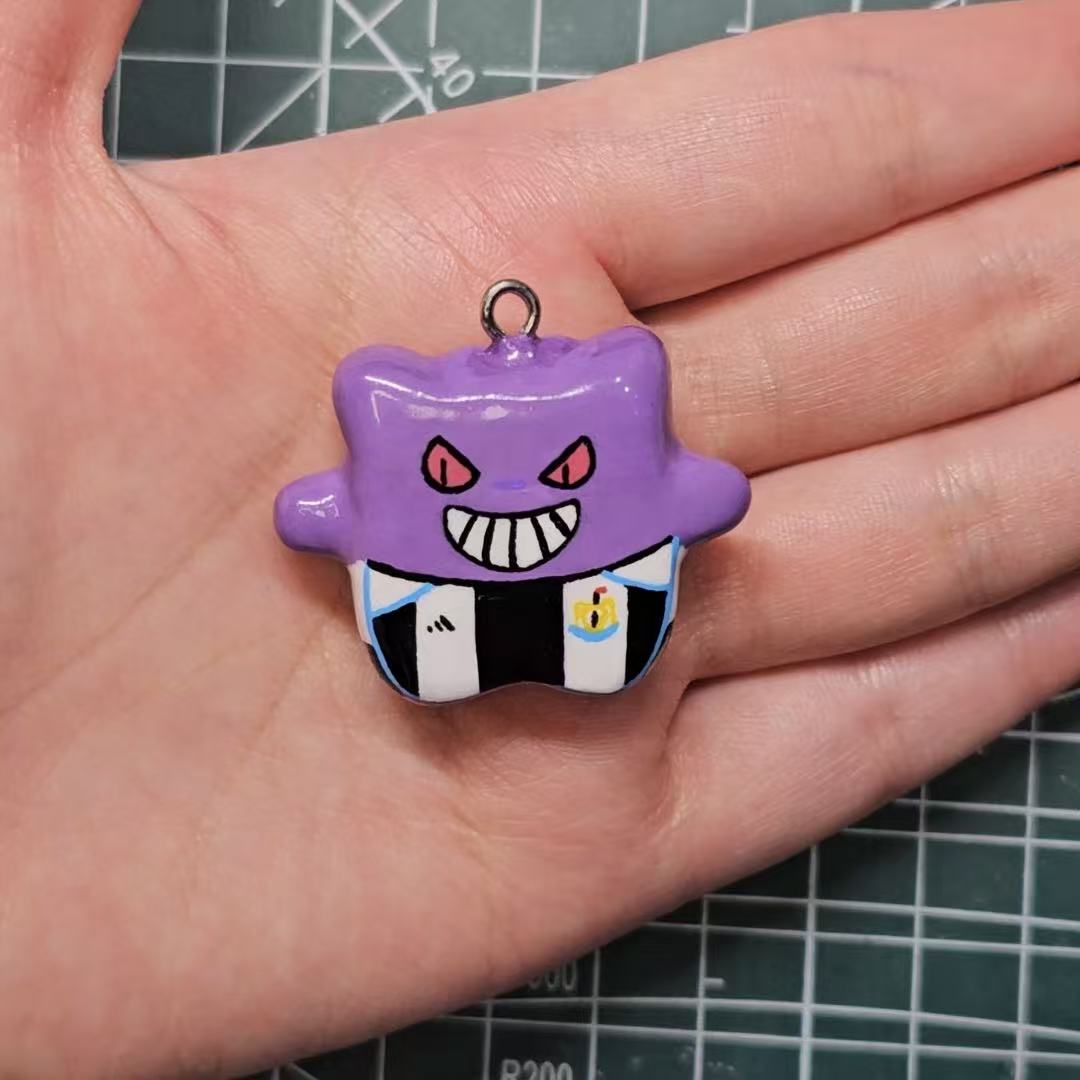 Personalised Pokemon X Football Jersey Charm/Keychain