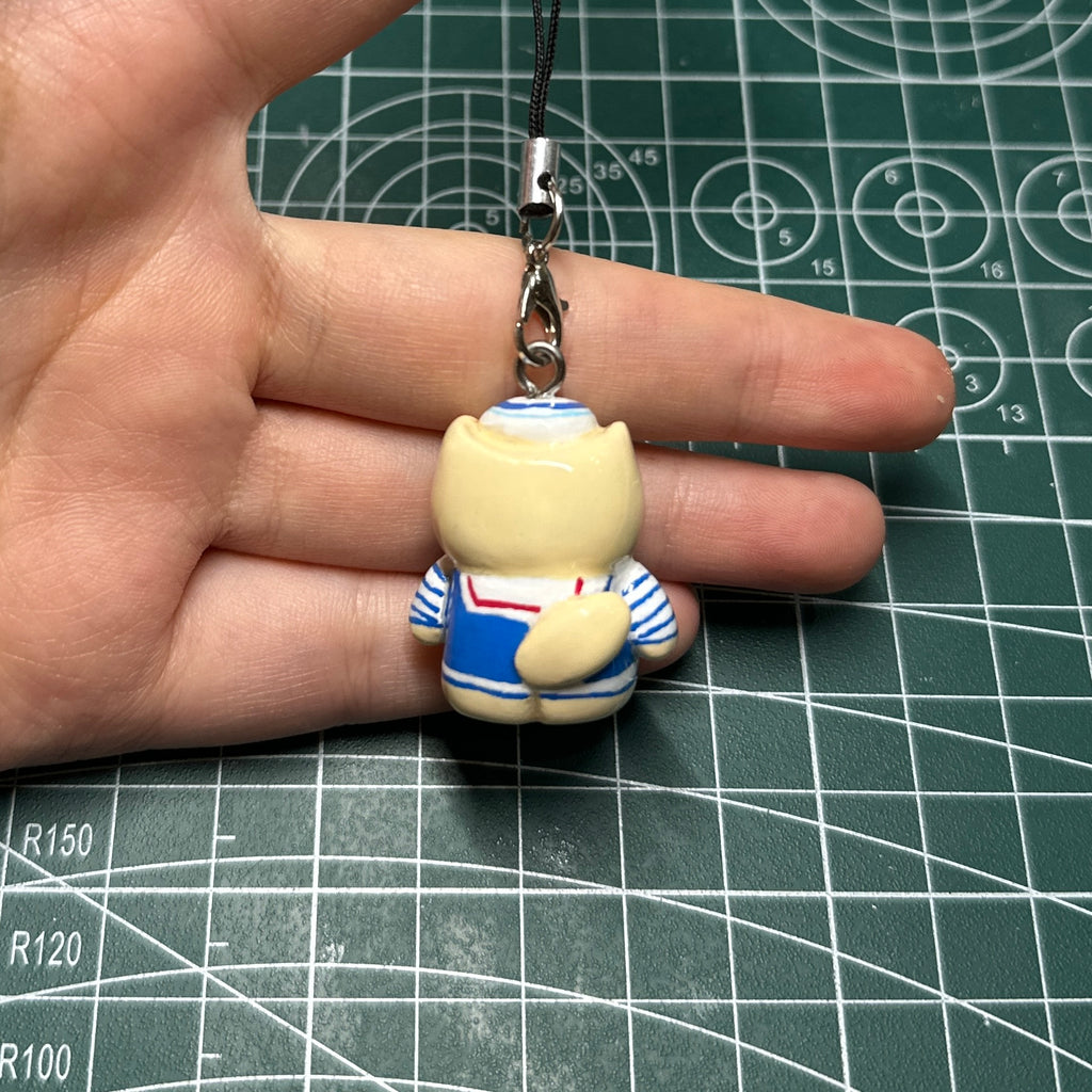 Stranger Things Inspired Handmade Robin Kitty Charm/Keychain