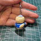 Stranger Things Inspired Handmade Beaten Strong Steve Kitty Charm/Keychain