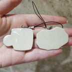 I Like Sleeping & You Like Drinking Cute Matching Charm/Keychain Set
