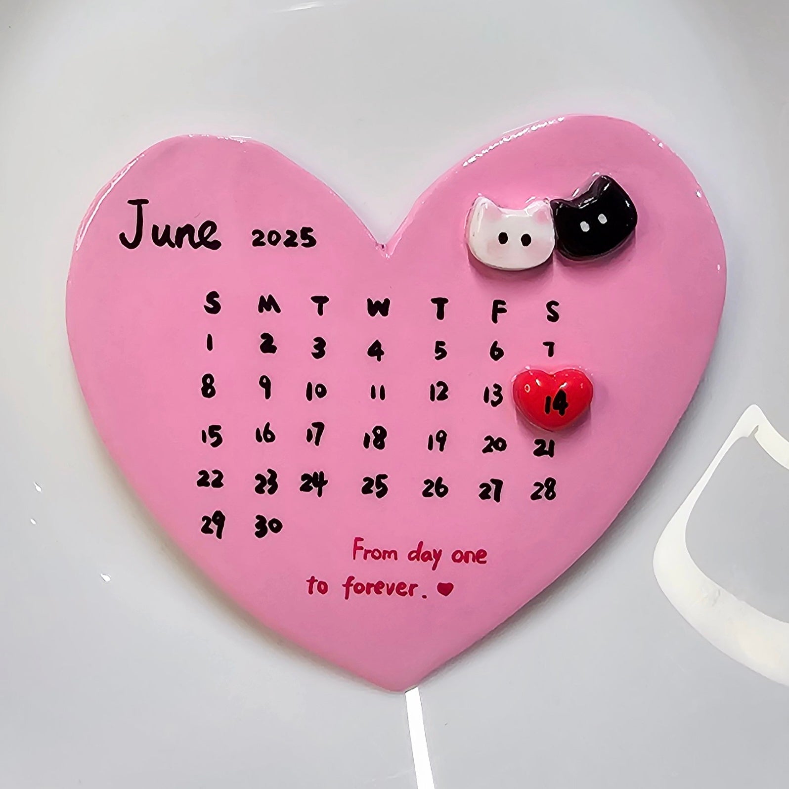 Personalised Anniversary Fridge Magnet