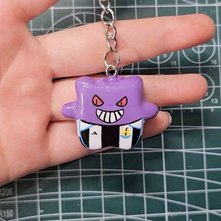 Personalised Pokemon X Football Jersey Charm/Keychain