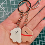 Magnetic Puppy Couple Keychain/Charm