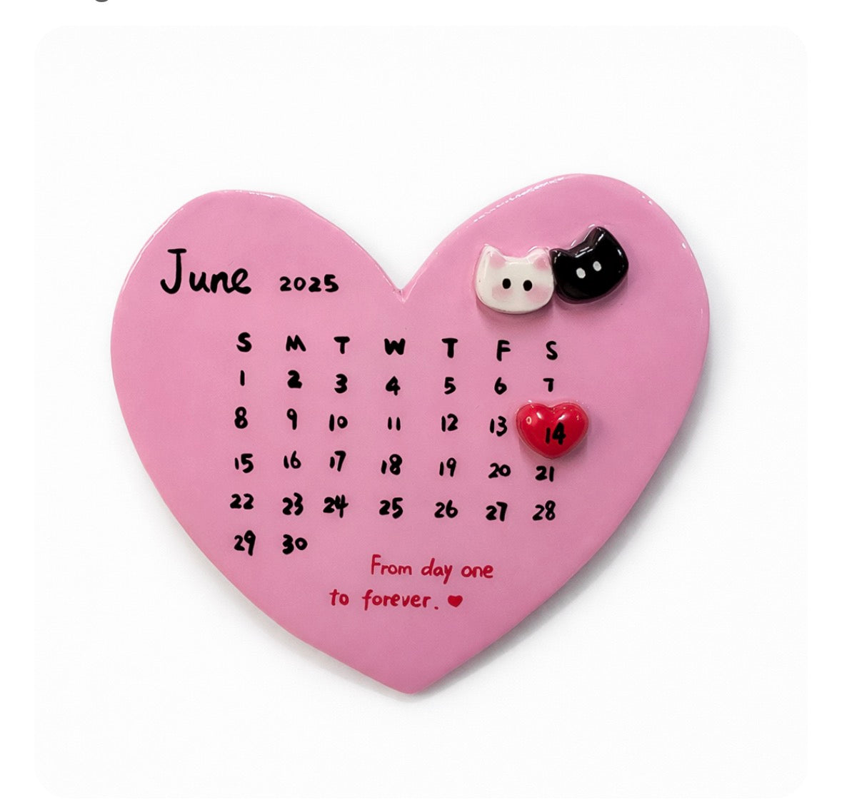 Personalised Anniversary Fridge Magnet