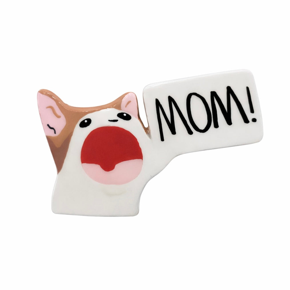 Personalised Shouting Cat Fridge Magnet